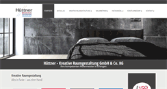 Desktop Screenshot of harald-huettner.de